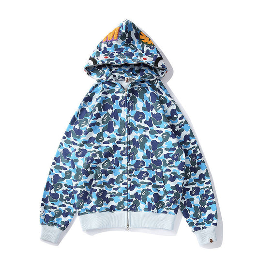 BAPE MGM BLUE ZIP HOODIE