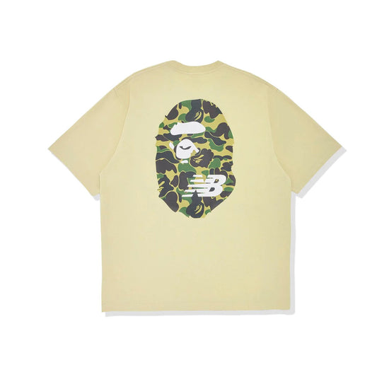BAPE X NB BEIGE T-SHIRT