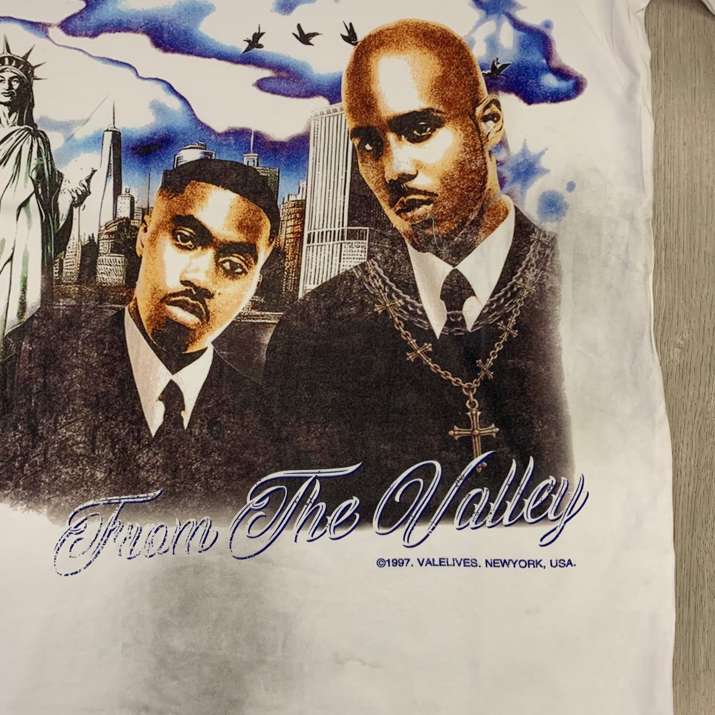 VALE FOREVER GODFATHER WHITE T-SHIRT