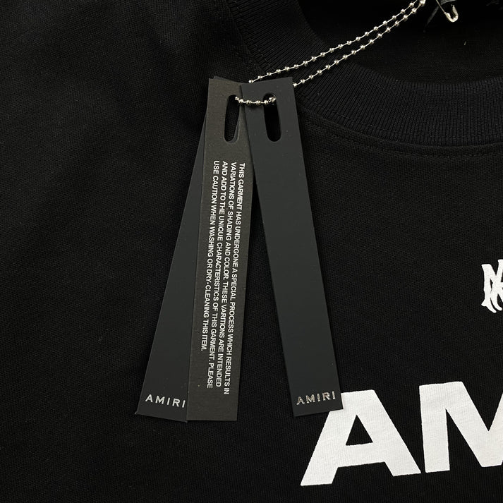 AMIRI 22 SKATER BLACK T-SHIRT