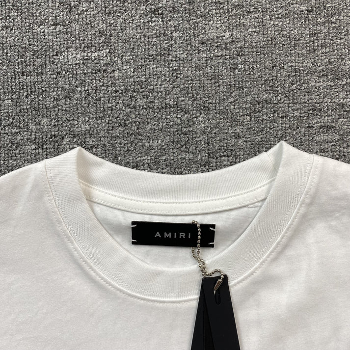 AMIRI ART DISTRICT WHITE T-SHIRT