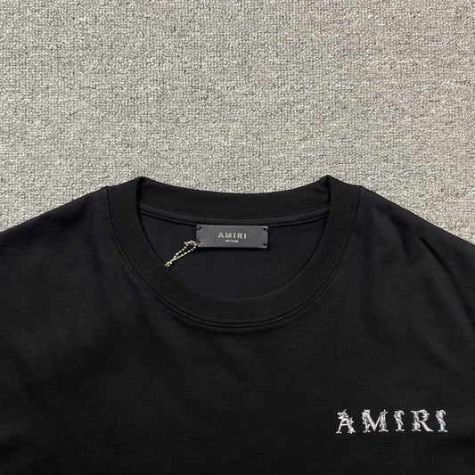 AMIRI BAROQUE BLACK T-SHIRT