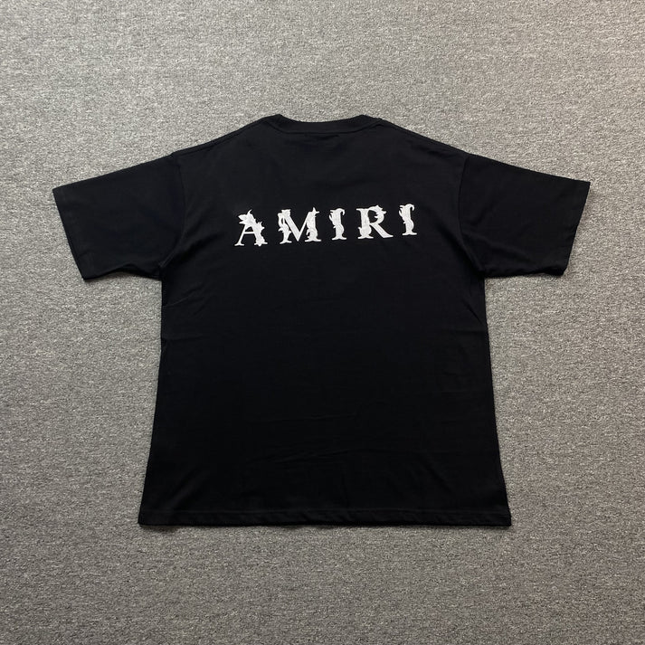 AMIRI BAROQUE BLACK T-SHIRT