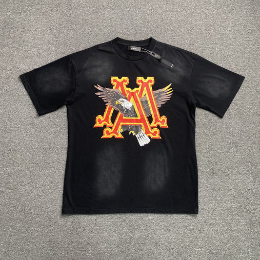 AMIRI EAGLE BLACK T-SHIRT