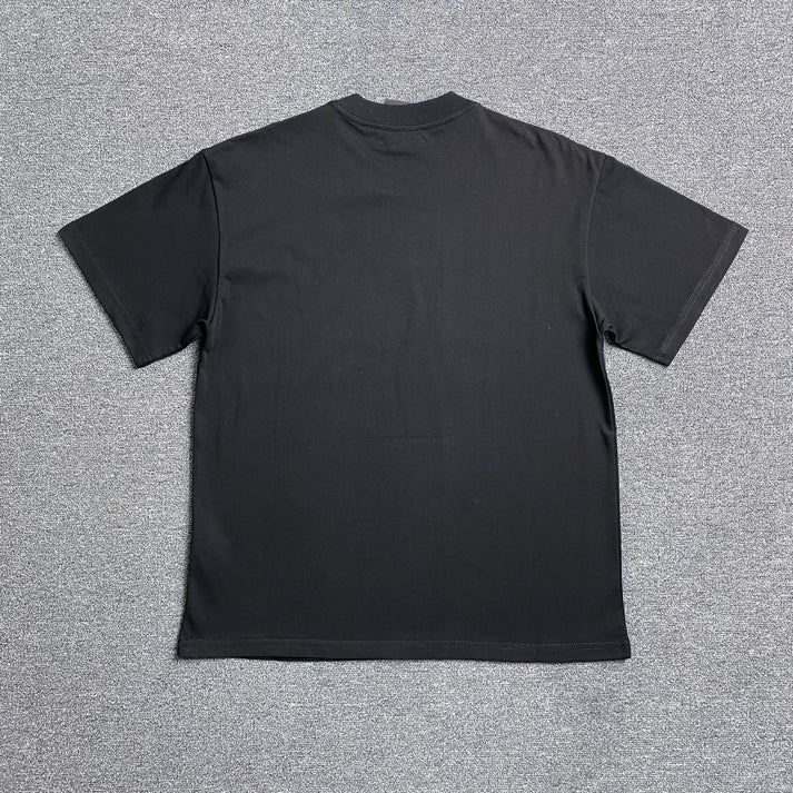 AMIRA MA BAR LOGO BLACK T-SHIRT