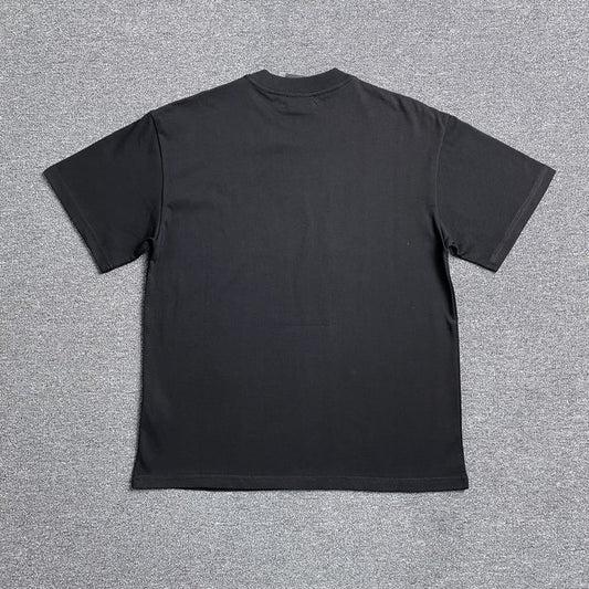 AMIRA MA BAR LOGO BLACK T-SHIRT