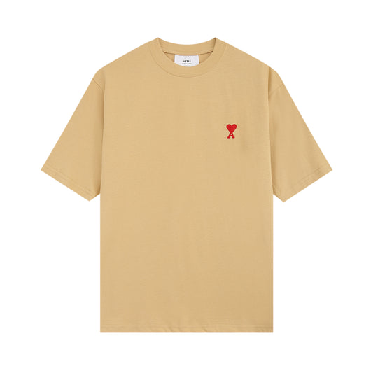 AMI PARIS BASIC SAND T-SHIRT