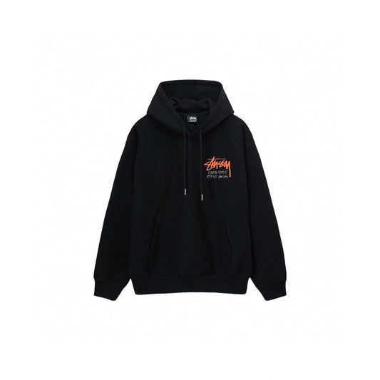 STUSSY DOVER STREET BLACK HOODIE