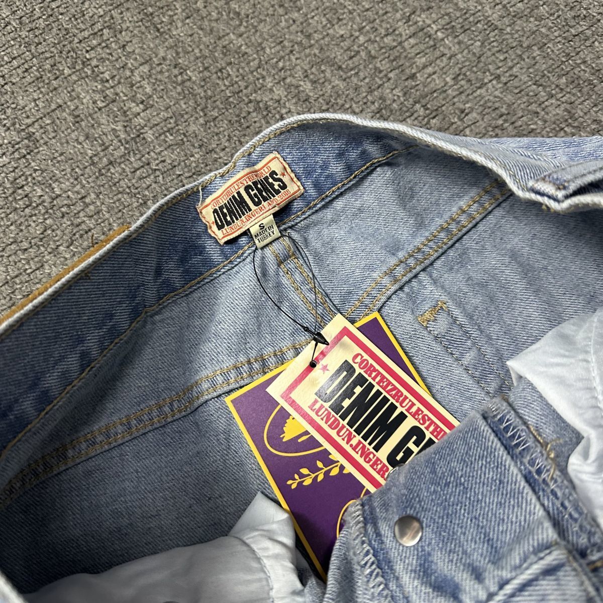 CORTEIZ ALCATRAZ JEANS SHORTS