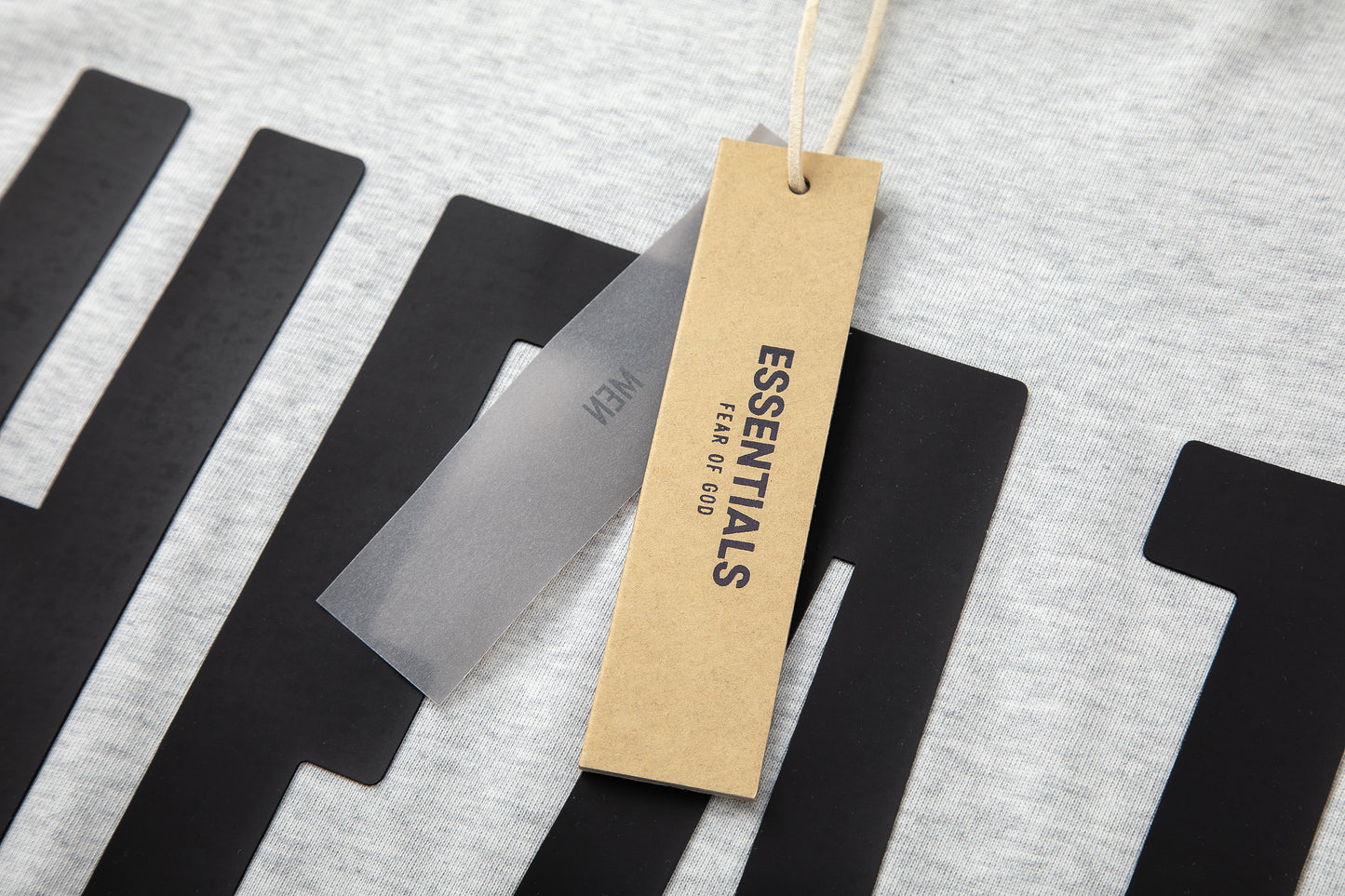 FEAR OF GODS ESSENTIALS NBA HEAT GREY TEE