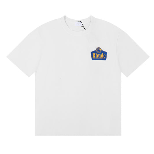 RHUDE GRAND CRU WHITE T-SHIRT