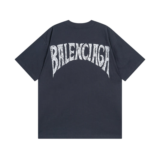 BALENCIAGA BACK BLACK T-SHIRT