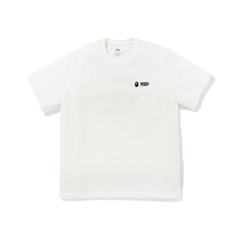BAPE X LEVIS WHITE T-SHIRT