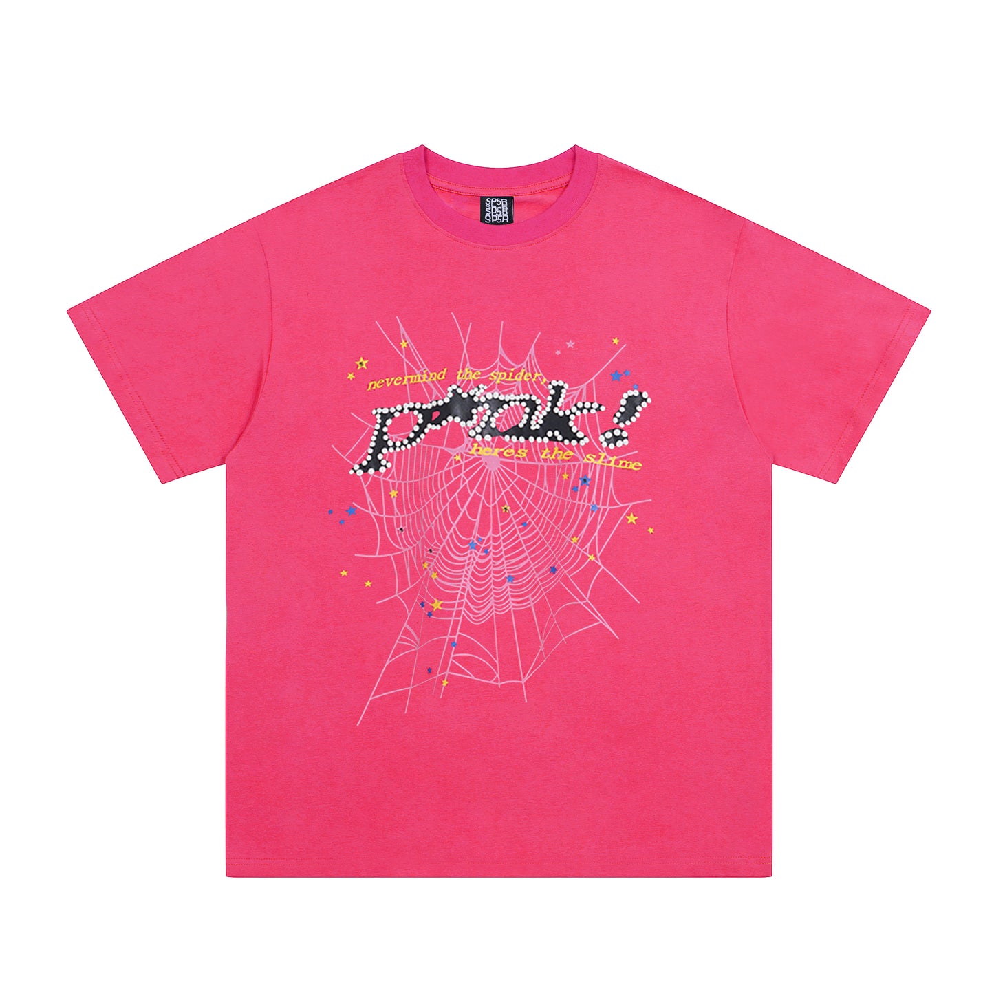 SP5DER PINK PINK T-SHIRT