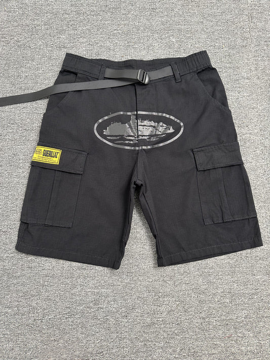 CORTEIZ CARGO FULLBLACK SHORTS