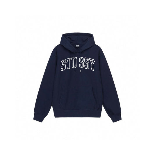 STUSSY ARCH BLUE HOODIE
