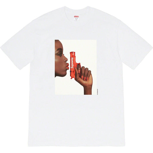 SUPREME PISTOL WHITE T-SHIRT
