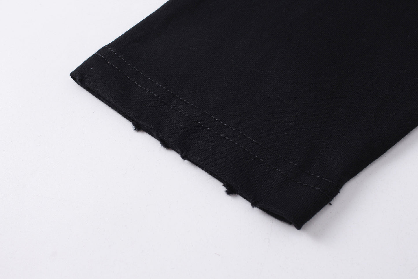 BALENCIAGA BASIC LOGO LONG SLEVE BLACK T-SHIRT