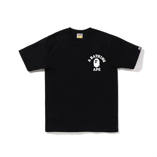 BAPE BLACK COLLEGE T-SHIRT