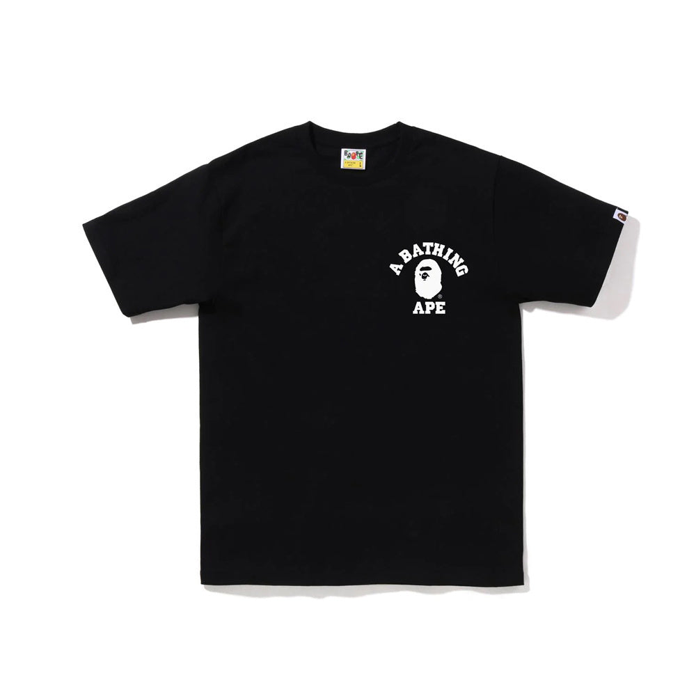 BAPE BLACK COLLEGE T-SHIRT