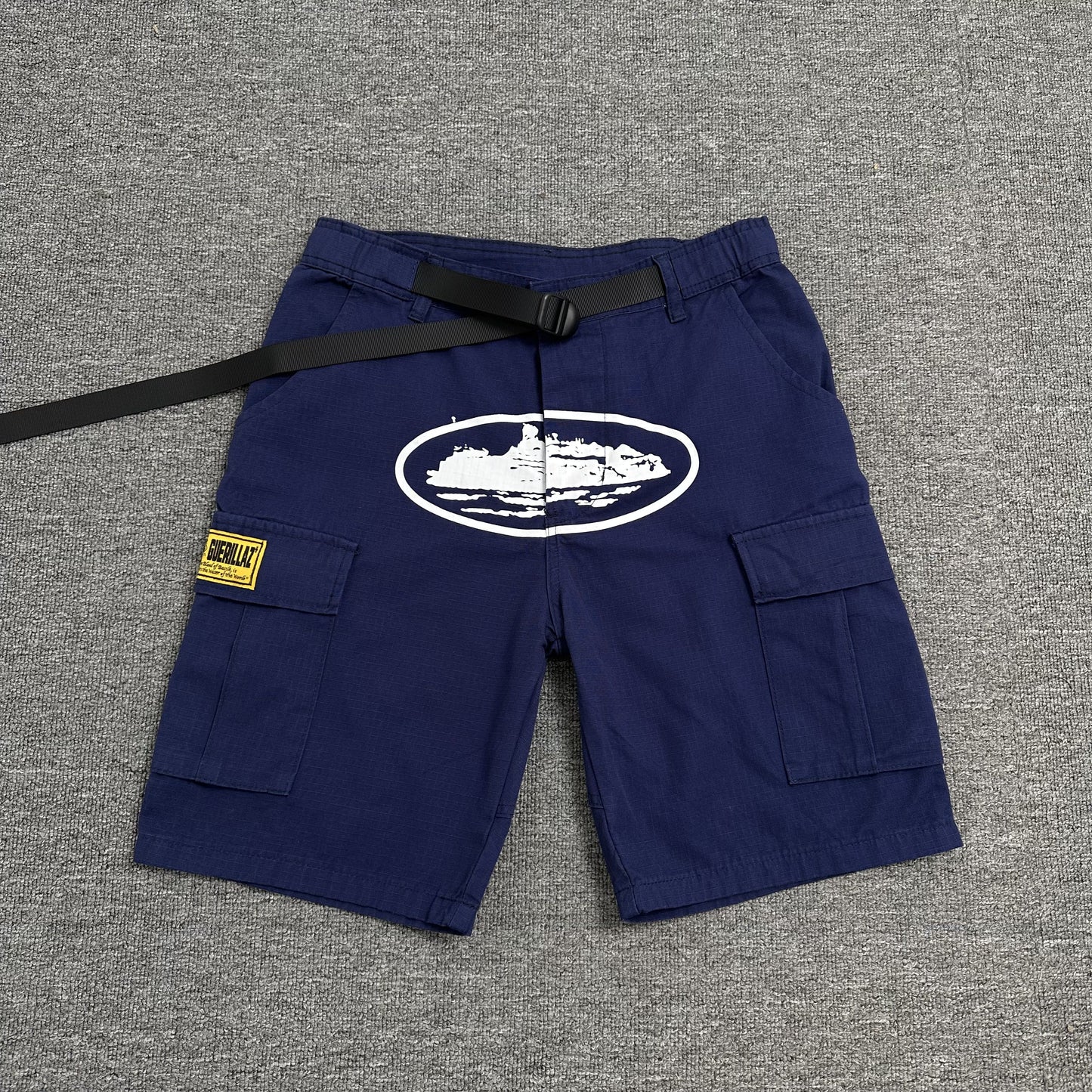 CORTEIZ BLUE CARGO SHORTS