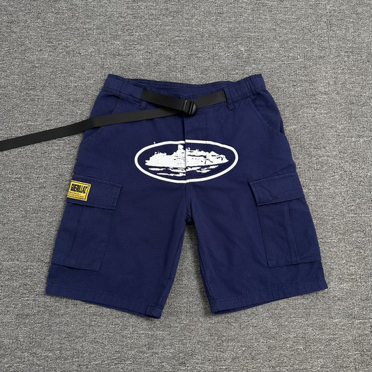 CORTEIZ BLUE CARGO SHORTS