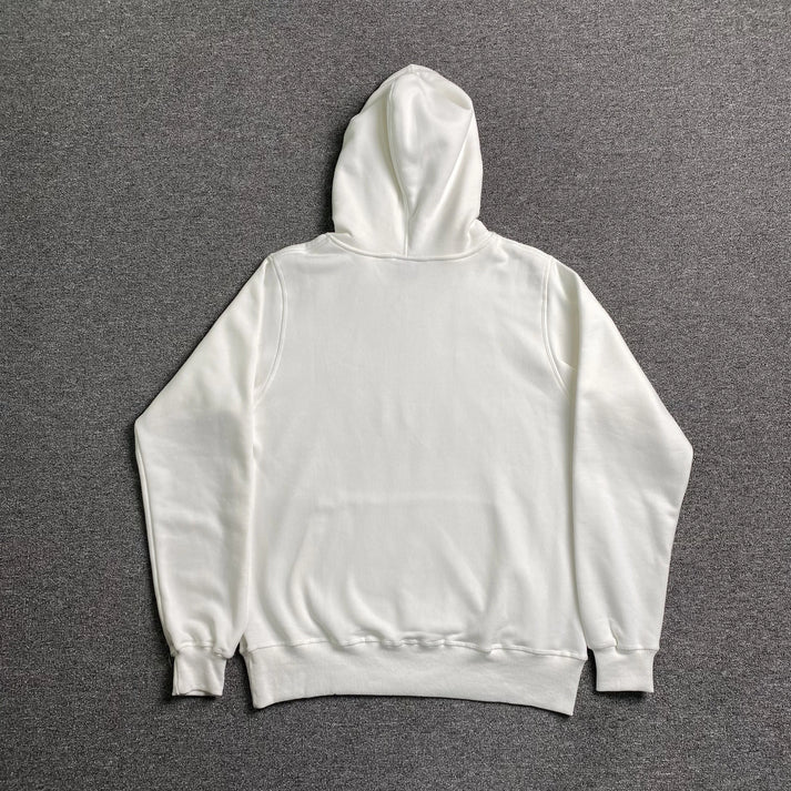 CORTEIZ ALCATRAZ 5 STARS WHITE HOODIE