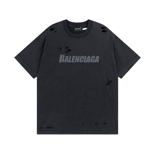 BALENCIAGA DISTRASSED TRASHED LOGO