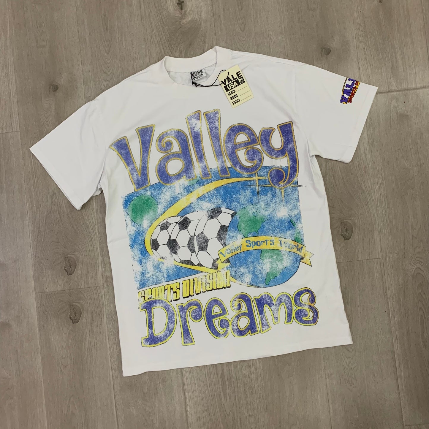 VALE FOREVER FUTBALL WHITE T-SHIRT