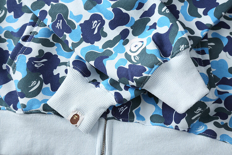 BAPE MGM BLUE ZIP HOODIE