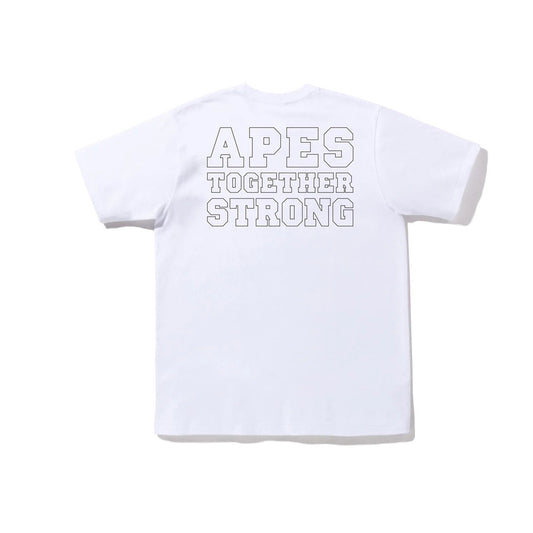 BAPE COLLEGE WHITE T-SHIRT