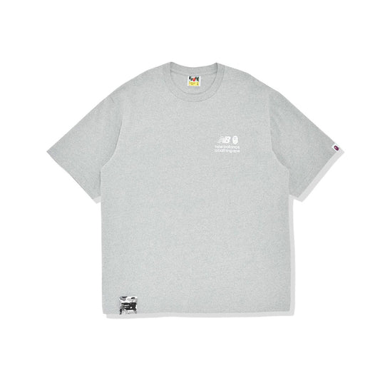 BAPE X NB GREY T-SHIRT