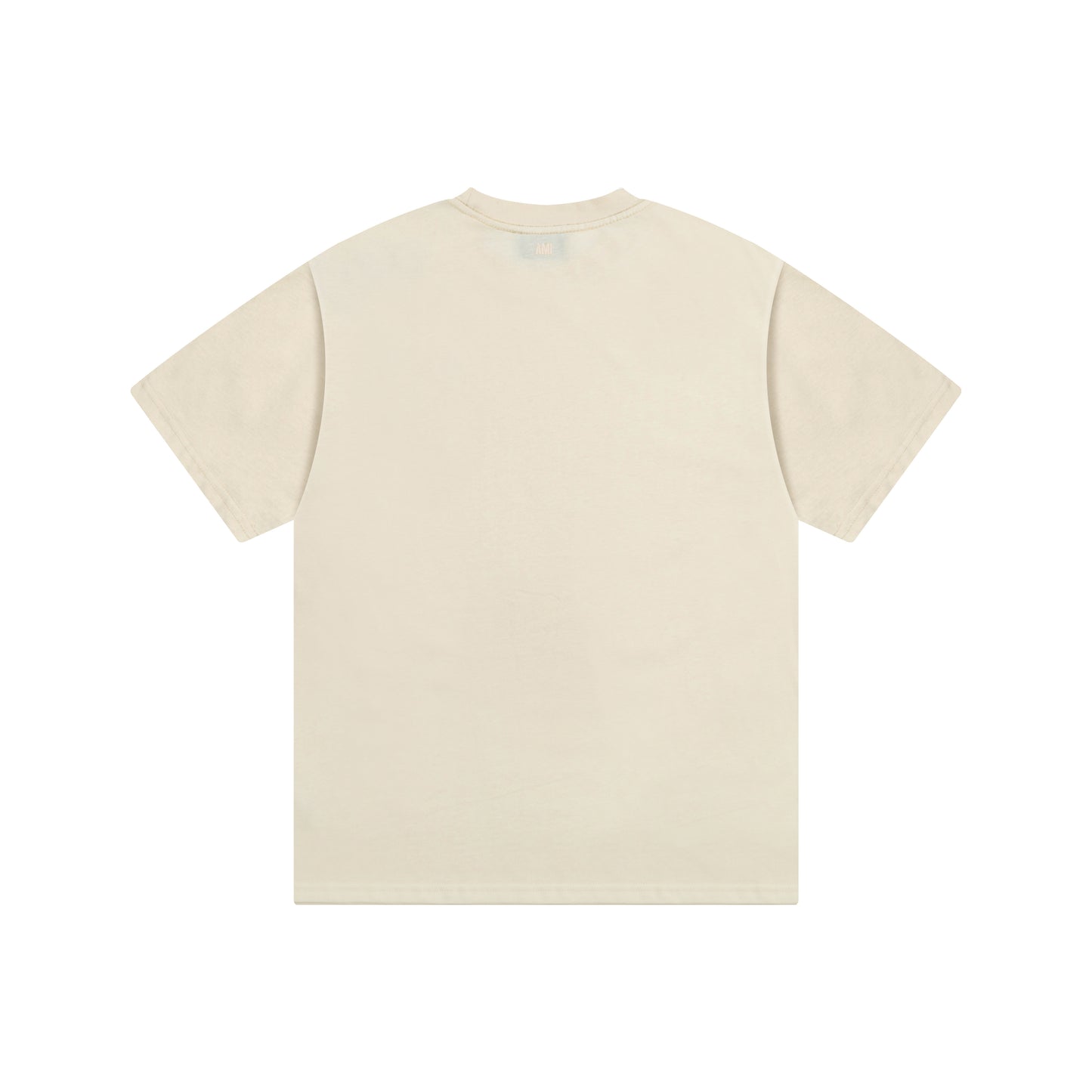 AMI PARIS AMI PARIS BEIGE T-SHIRT