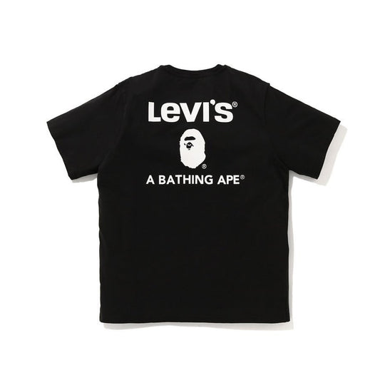 BAPE X LEVIS BLACK T-SHIRT