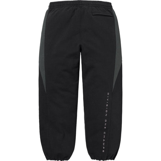 SUPREME ONE DIVISION BLACK PANTS