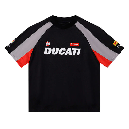 SUPREME DUCATI BLACK T-SHIRT