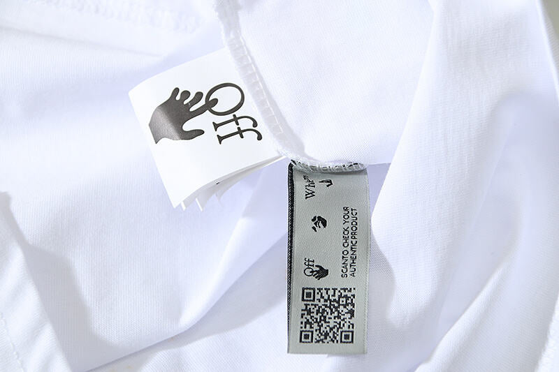 OFF WHITE MIRKO ARTIST WHITE T-SHIRT