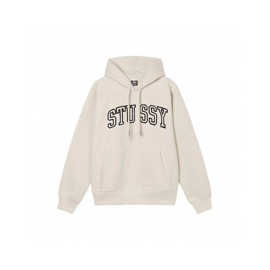 STUSSY ARCH BEIGE HOODIE