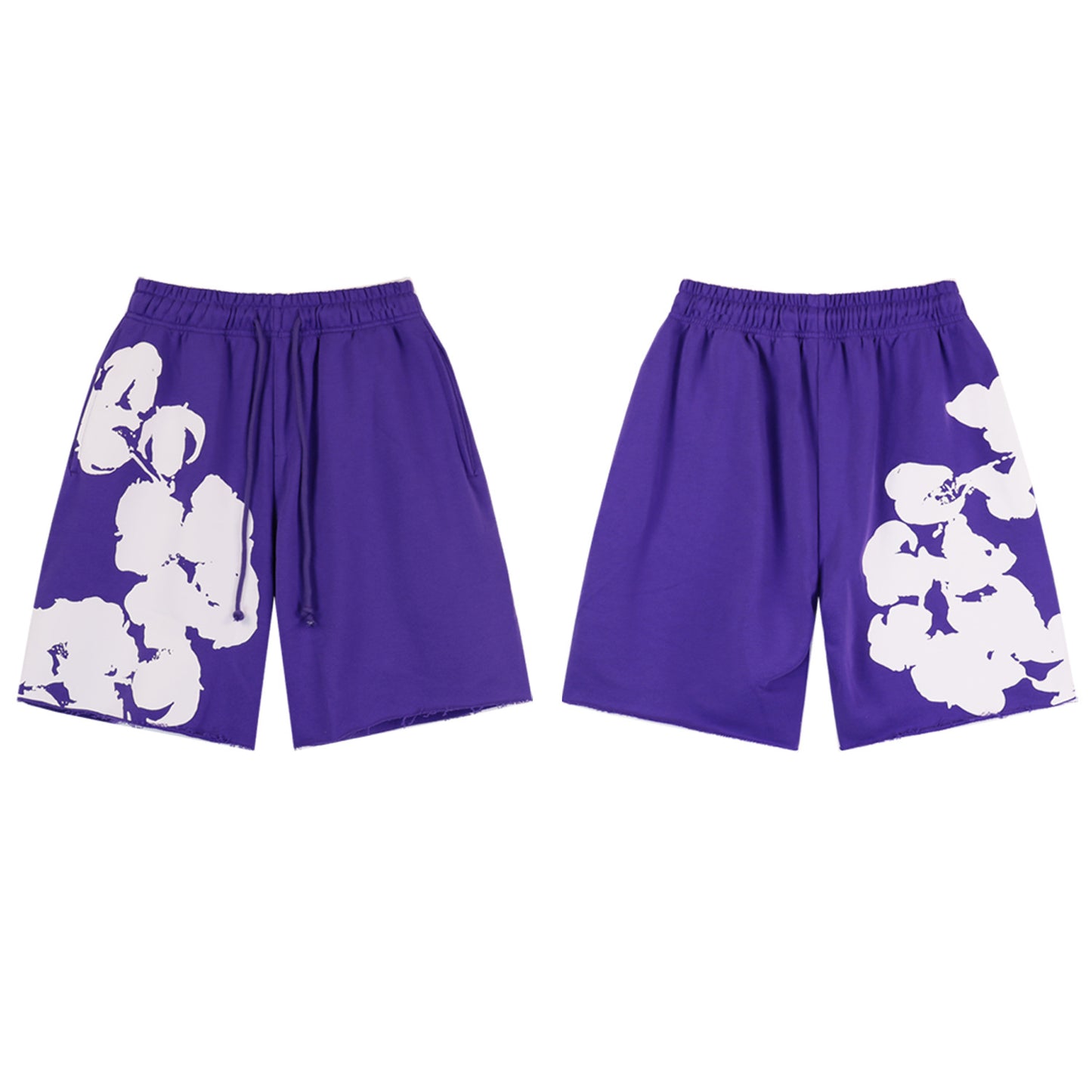 DENIM TEARS PURPLE TRACKSUIT BIG COTTON WREATH