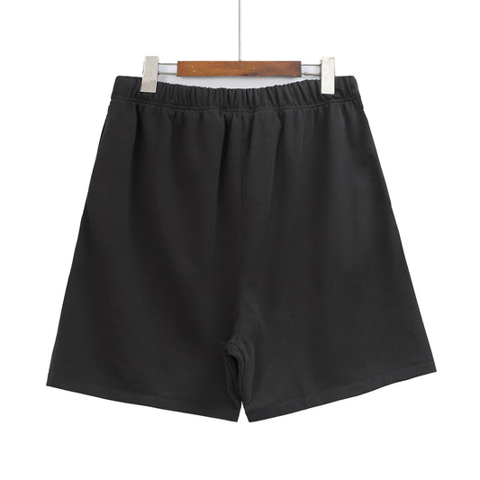 FEAR OF GODS ESSENTIALS BASIC BLACK SHORT