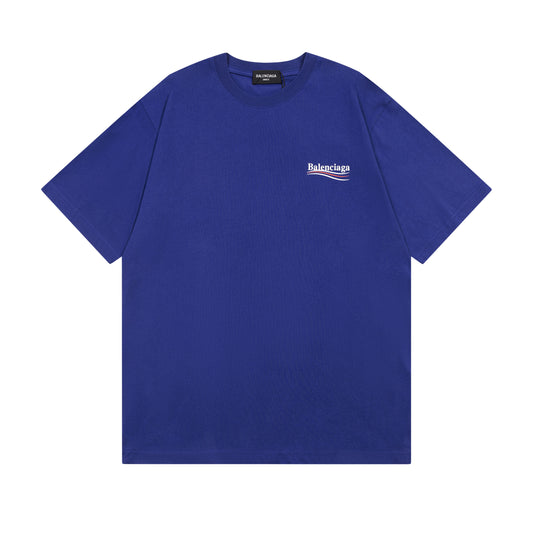 BALENCIAGA BASIC LINE BLUE T-SHIRT