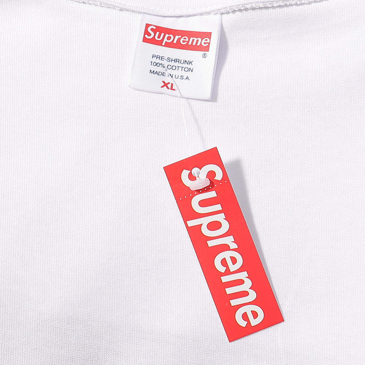 SUPREME WEST HOLLYWOOD WHITE T-SHIRT