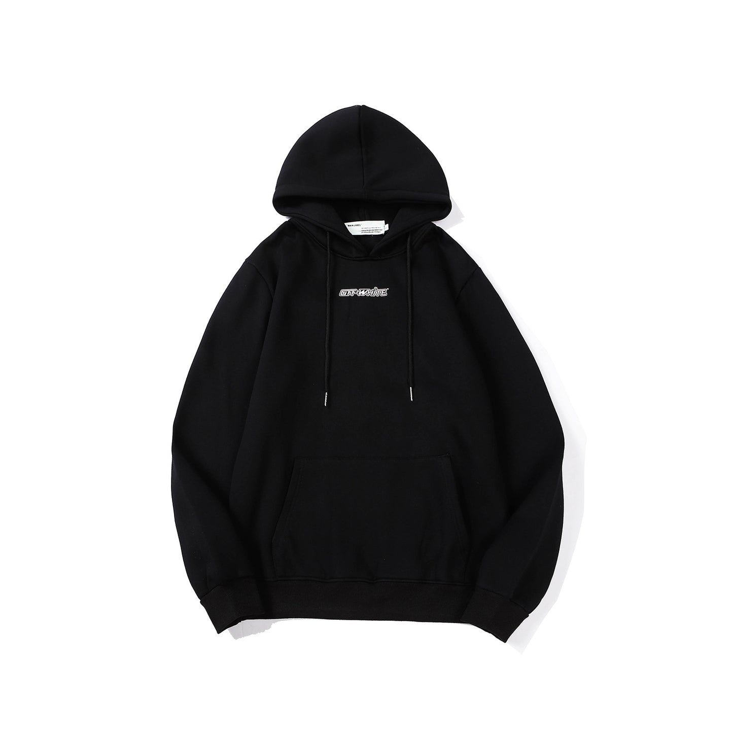 OFF WHITE ARROW BLUE AND BLACK HOODIE