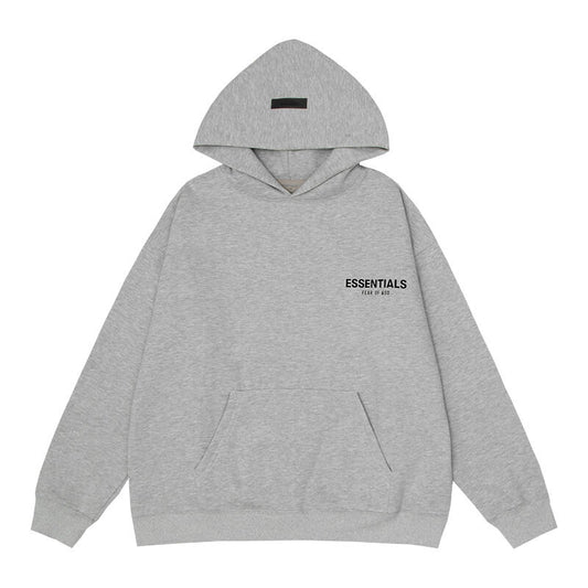 FEAR OF GODS ESSENTIALS SS22 HOODIE DARK OATMEAL