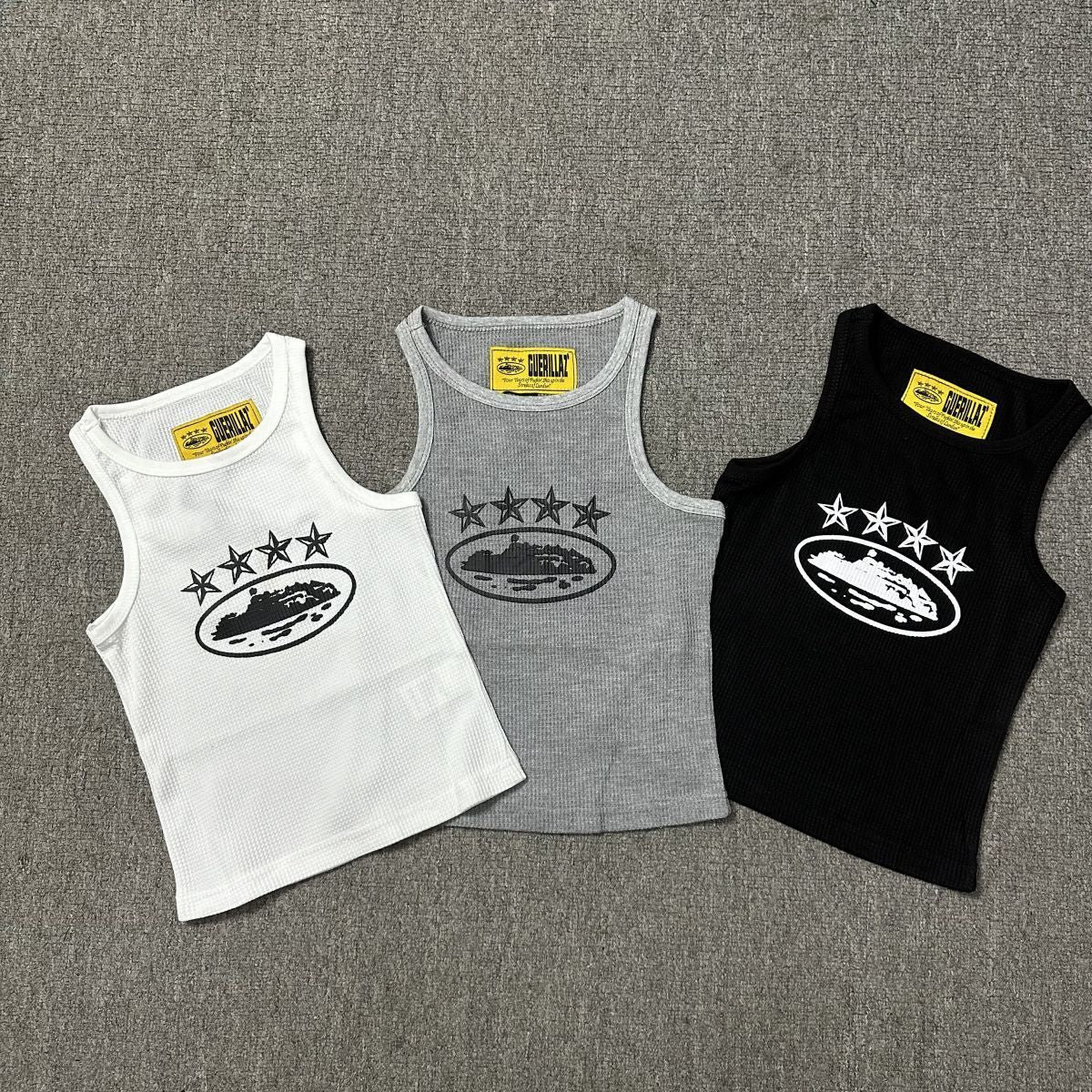 CORTEIZ ALCATRAZ 5STAR TANK TOPS