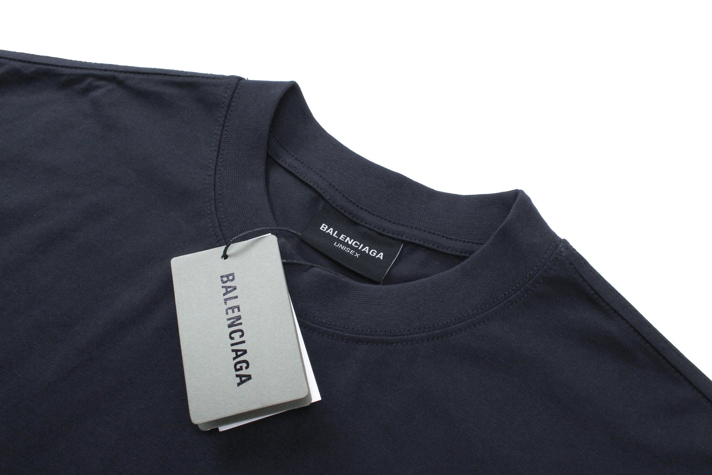 BALENCIAGA BACK BLACK T-SHIRT