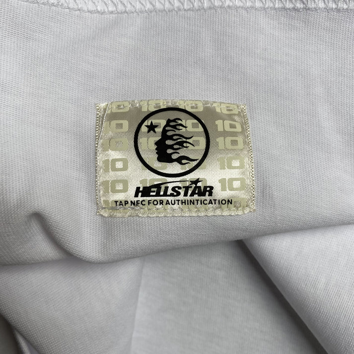 HELLSTAR BOX LOGO WHITE T-SHIRT
