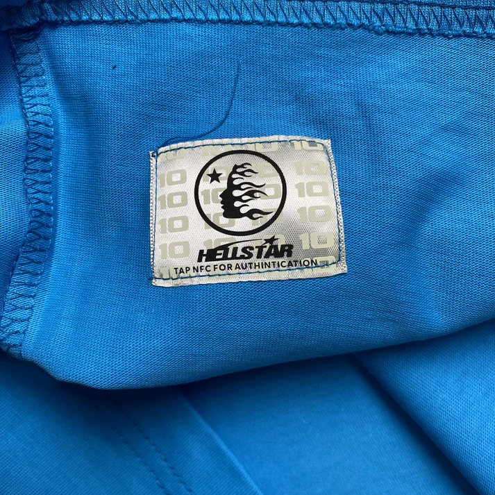 HELLSTAR BOX LOGO BLUE T-SHIRT