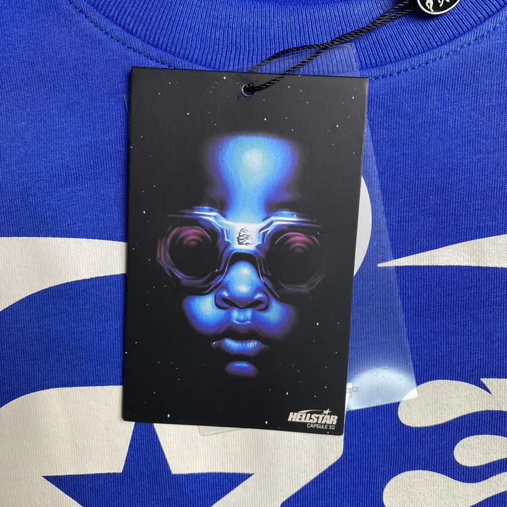 HELLSTAR WARM UP BLUE T-SHIRT
