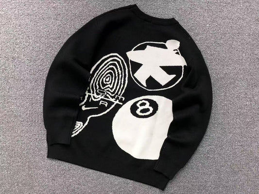 STUSSY X NIKE BLACK SWEATER